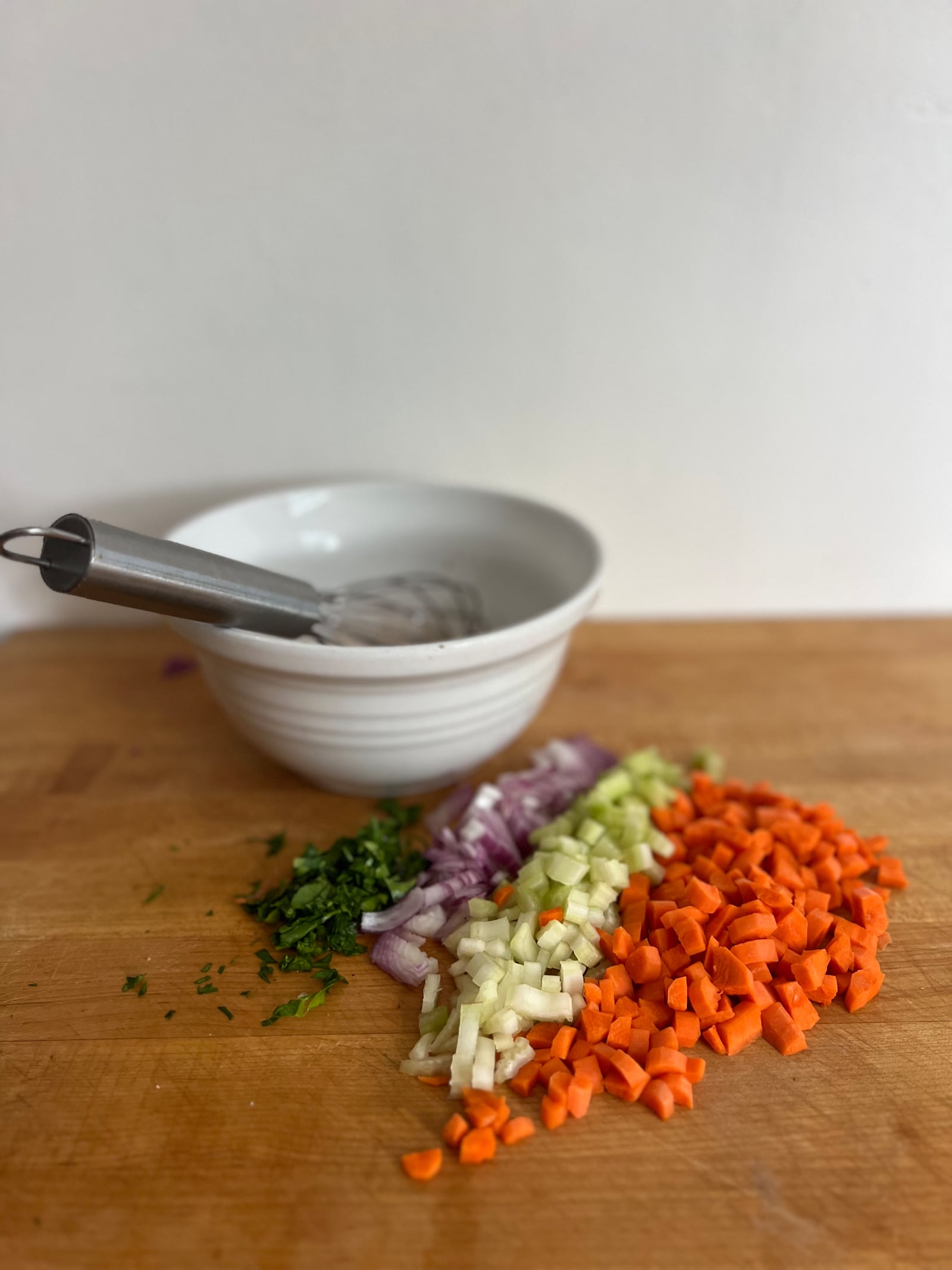 French Lentil Salad is easy to create in a big batch and pack up into containers for the week. WHITNEY KLING/CONTRIBUTED