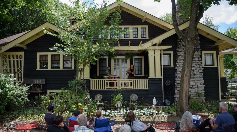 The 4th annual Dayton Porchfest celebrates Dayton’s rich and diverse music scene, with more than 50 local musicians and bands covering funk, blues, indie rock, jazz, classical, country, and bluegrass. The free event, presented by The Collaboratory, takes place in the family-friend environment of St. Anne's Hill historic neighborhood. TOM GILLIAM / CONTRIBUTING PHOTOGRAPHER