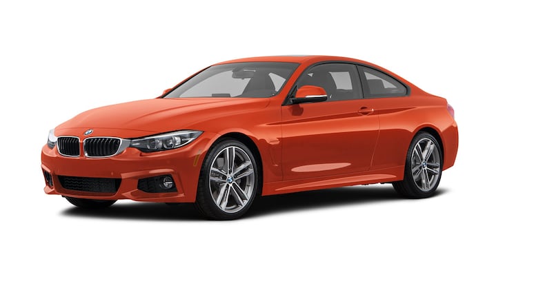 With a notably wider stance and longer wheelbase than its predecessor, the body of the 2018 BMW 4 Series Coupe has a low-slung silhouette with sporty, elongated lines. Sporting the brand s trademark short overhangs, a long hood and a passenger compartment set back. Metro News Service photo