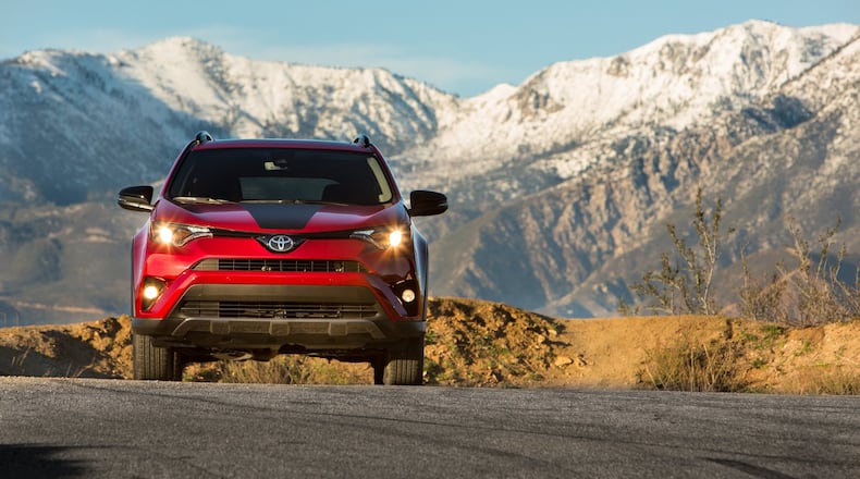 For 2018, Toyota takes the RAV4 further with a new Adventure grade, adding unique rugged styling, higher ride height and other special features. Toyota photo