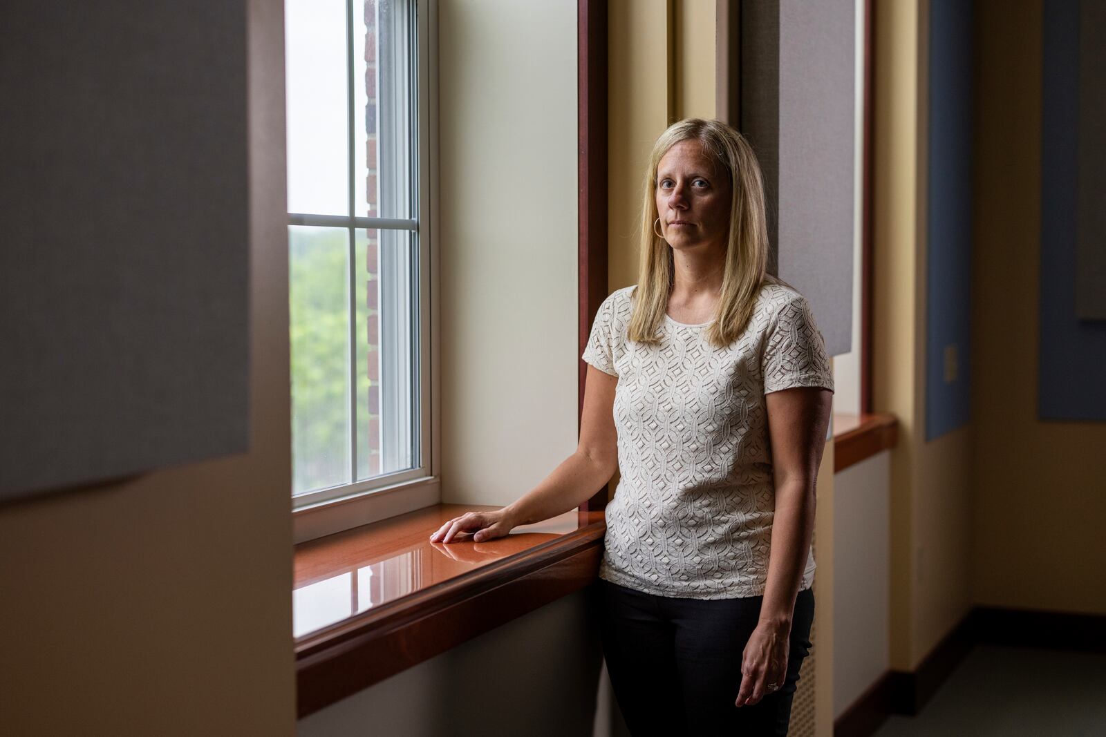 Hennessey Lustica poses for a portrait, Thursday, June 26, 2025, in Newark, N.Y. (AP Photo/Lauren Petracca)