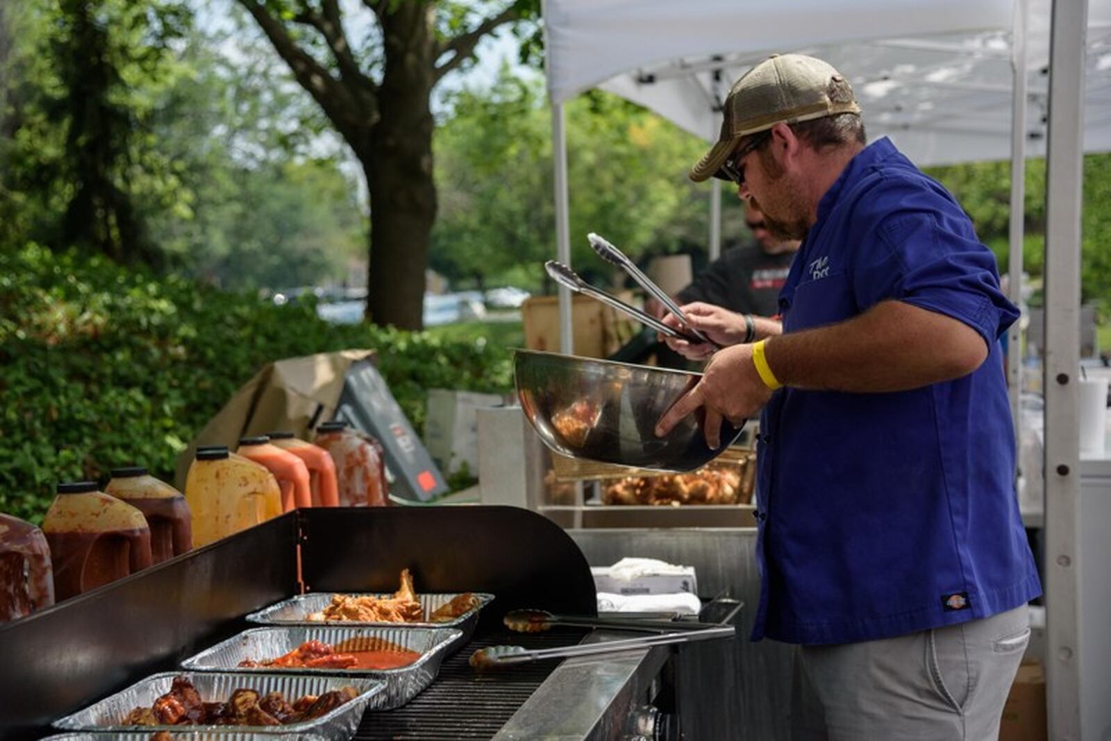 The Kickin’ Chicken Wing Fest is all about the chicken. Boneless wings, HOT wings that will make you cry, traditional wings, and creative wings await. TOM GILLIAM / CONTRIBUTING PHOTOGRAPHER