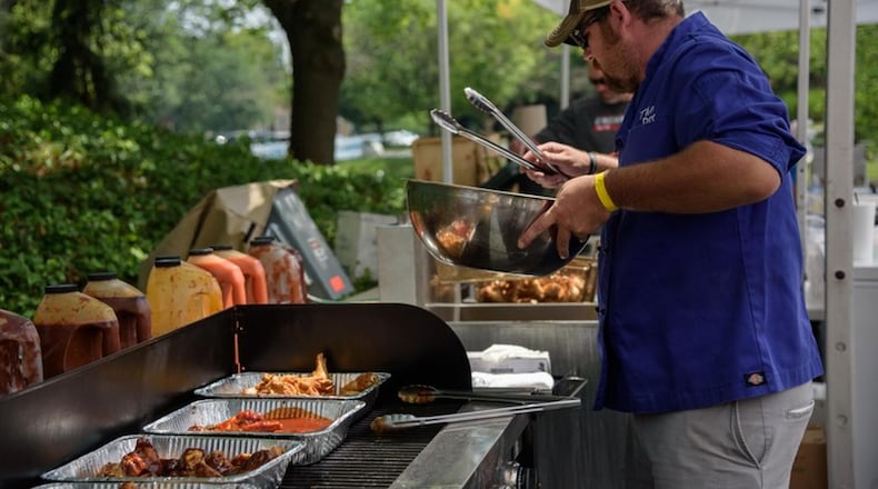 The Kickin’ Chicken Wing Fest is all about the chicken. Boneless wings, HOT wings that will make you cry, traditional wings, and creative wings are part of the annual festival in Kettering. TOM GILLIAM / CONTRIBUTING PHOTOGRAPHER