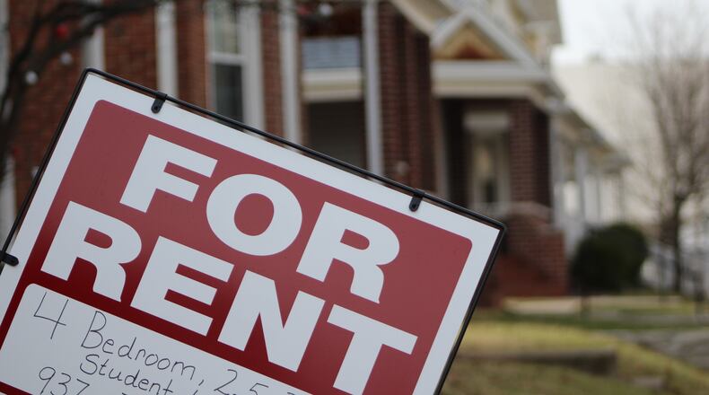 Rents are going up nationwide and the Dayton area is no exception