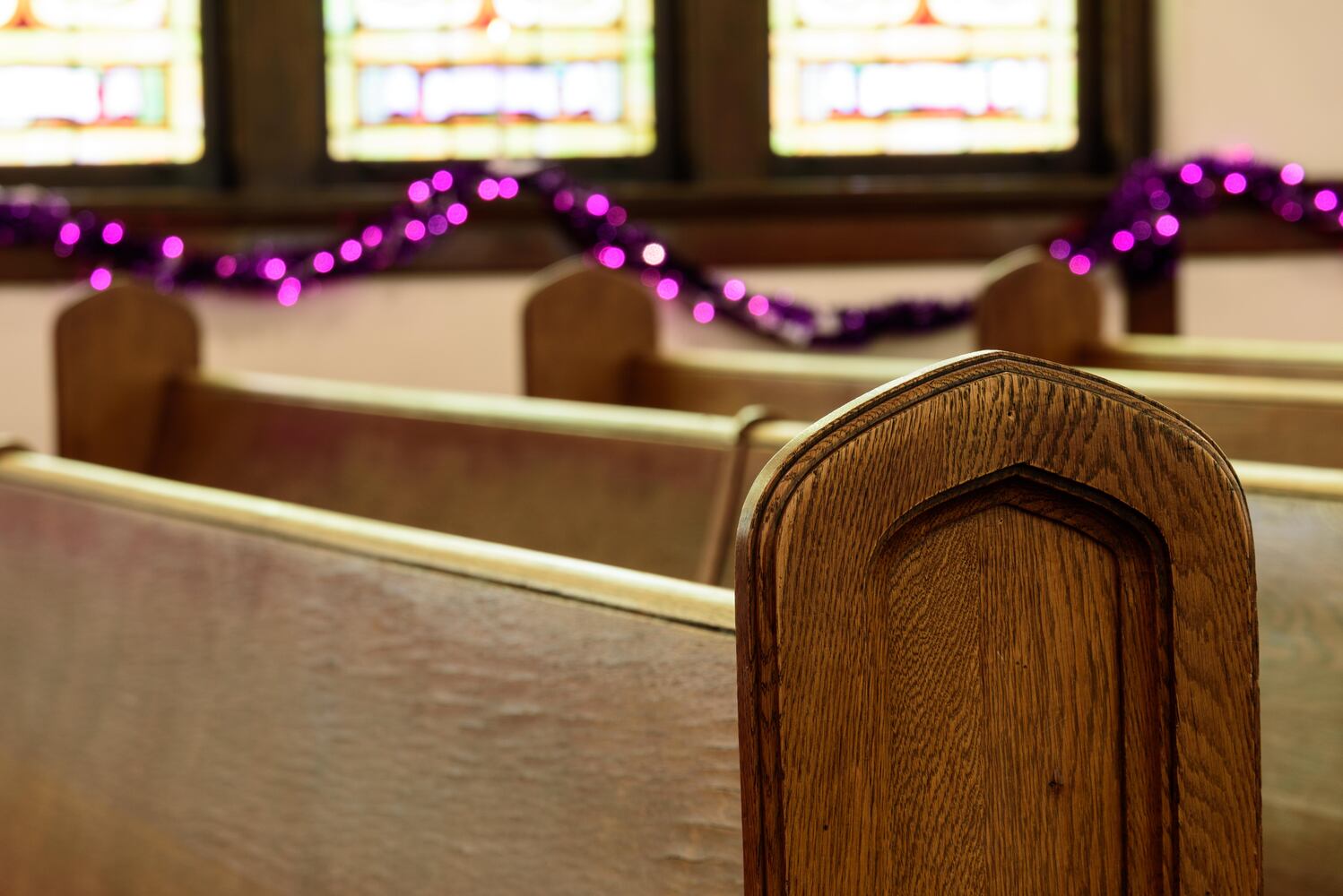 PHOTOS: A look inside McKinley United Methodist Church decorated for Christmas