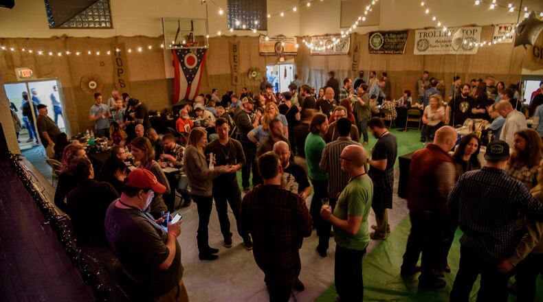 The 7th Annual Old School Beer Fest aka Dayton Brew Ha-Ha brought together more than 50 of the best beers Ohio has to offer in one great location. This annual event is a fundraiser that benefits the Montessori School of Dayton Capital Campaign. TOM GILLIAM / STAFF