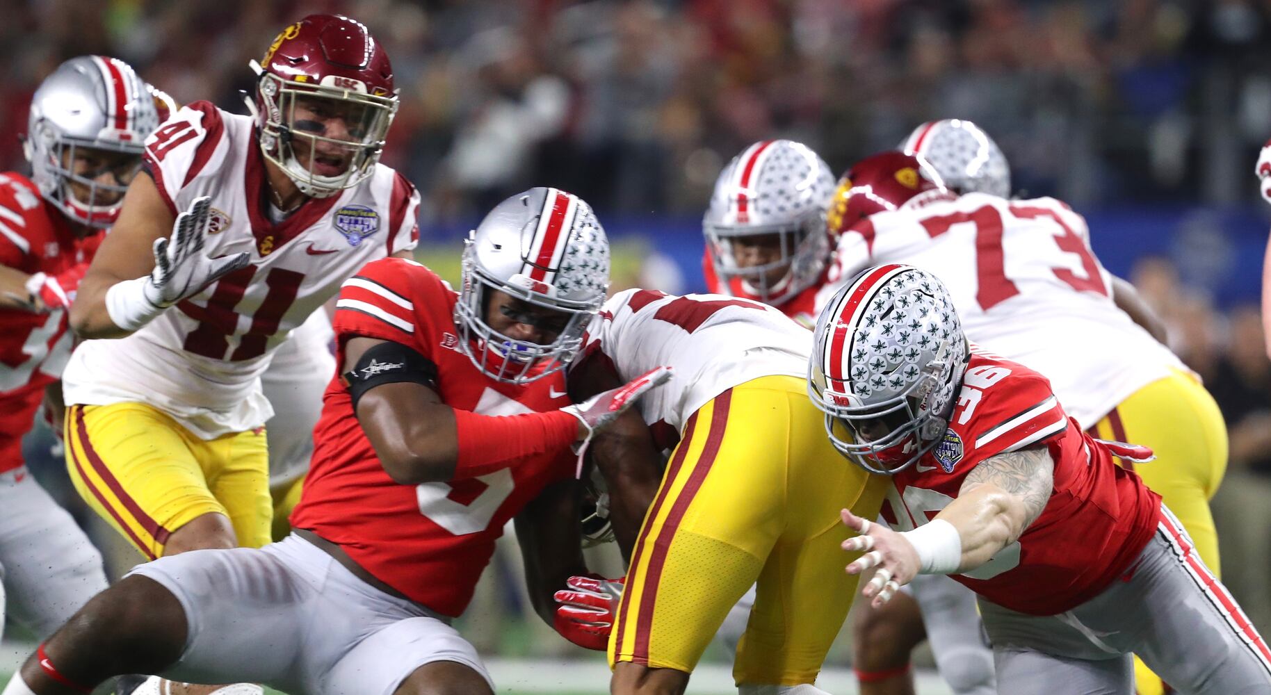 Cotton Bowl photos: Ohio State Buckeyes beat USC