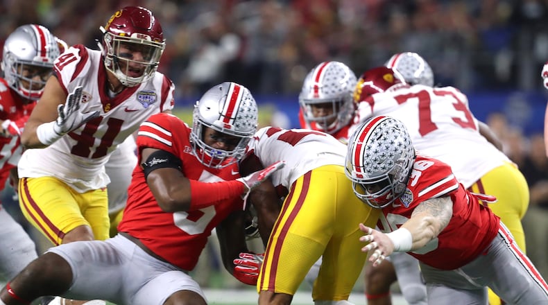 Ohio State against Southern California on Friday, Dec. 29, 2017, at AT&T Stadium in Arlington, Texas.