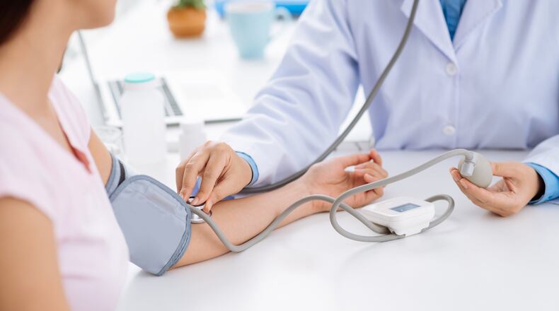 Blood pressure readings fall into four general categories, ranging from normal to stage 2 high blood pressure. (Dreamstime/TNS)