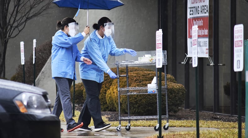 On Friday, Sept. 2, 2022 the federal government will suspend its free, at-home COVID-19 testing mail order program, citing a lack of funding on its website. NICK GRAHAM / STAFF FILE PHOTO