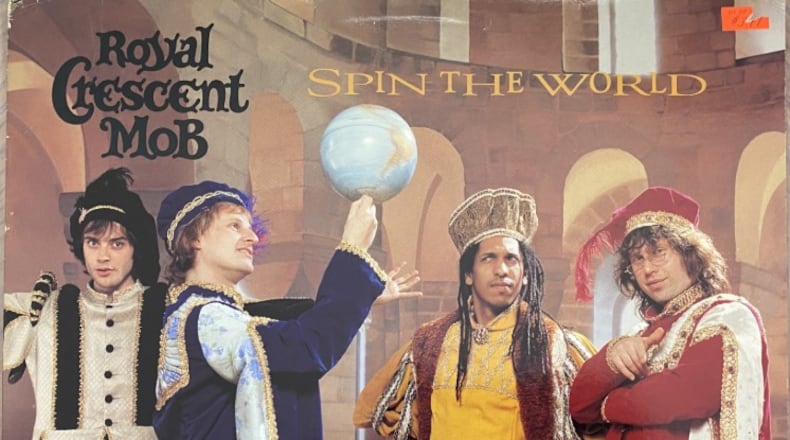 The RC Mob was renowned for exciting live shows, including a gig at the ’88 state fair. This is its album, "Spin the World." CONTRIBUTED