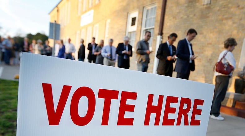 Election day is Tuesday May 7