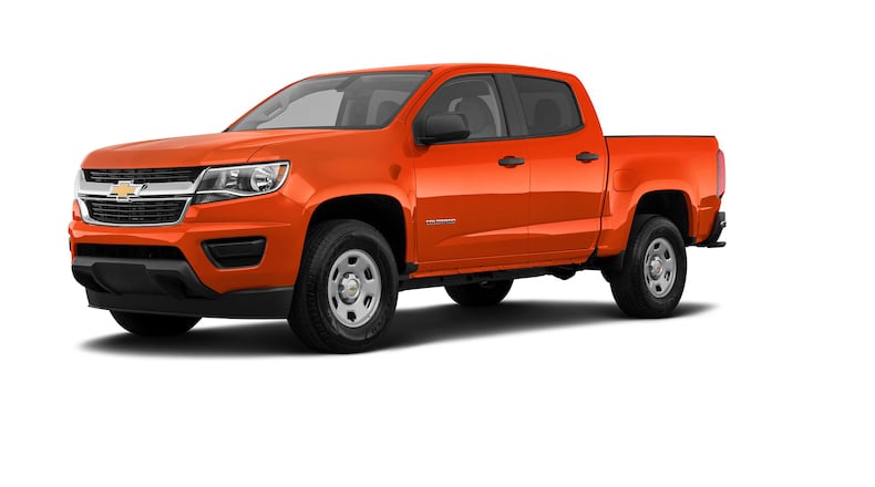 2020 Chevrolet Colorado WT Crew. Metro News Service photo