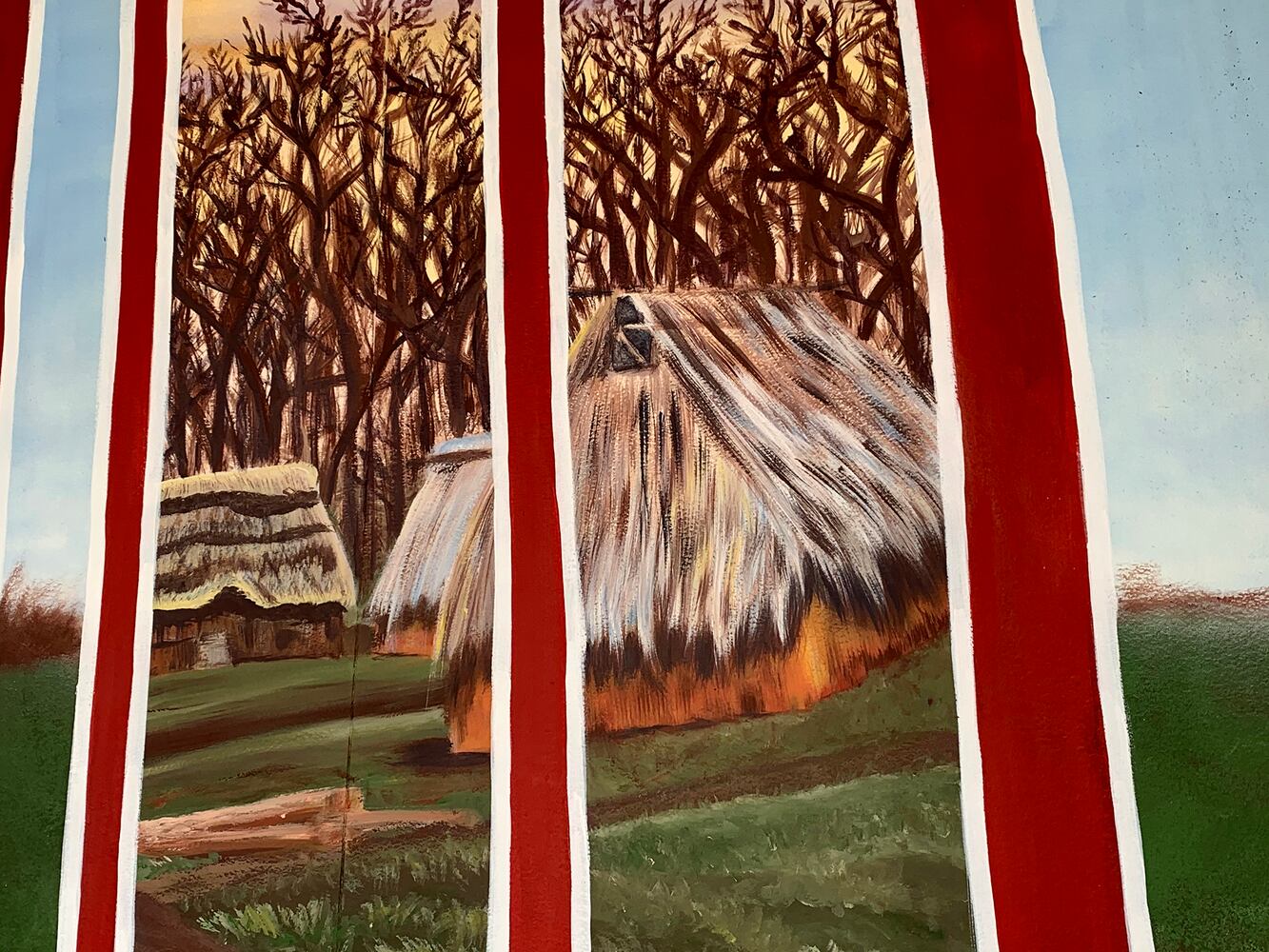 PHOTOS: New mural sends greetings from the Gem City