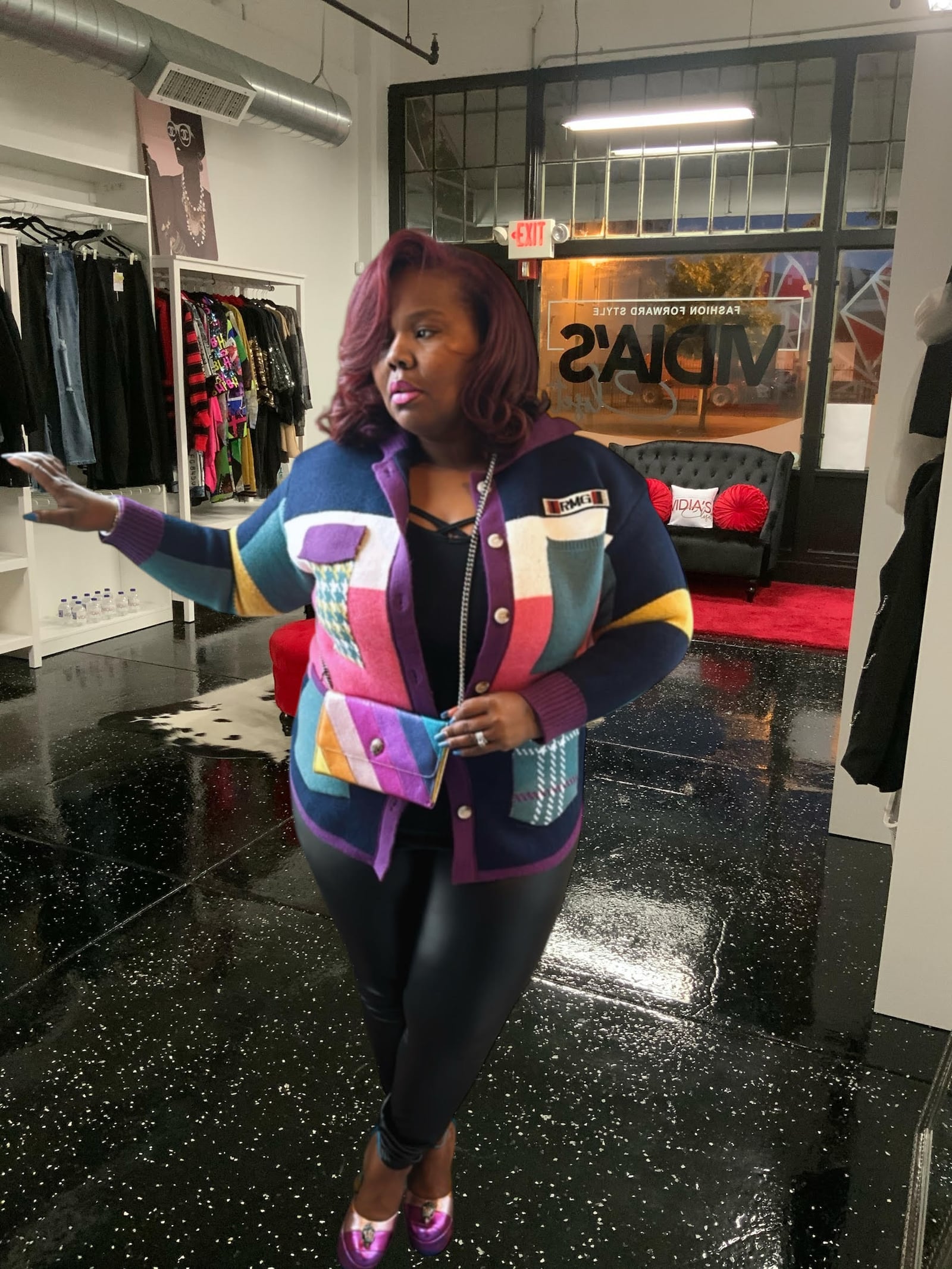 Davia Allen, owner of Vidia’s Closet CONTRIBUTED