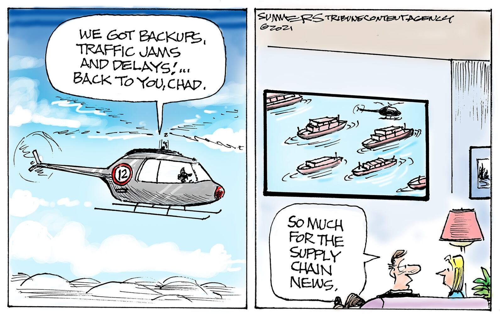FROM THE RIGHT  DANA SUMMERS