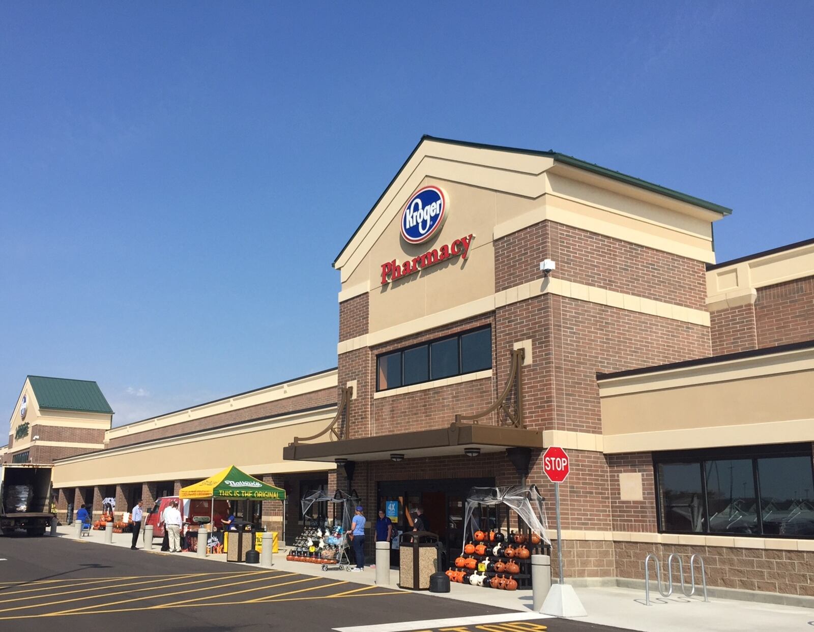 This new Kroger marketplace, located at 1161 E. Dayton-Yellow Springs Road in Fairborn, opened Aug. 10. JAROD THRUSH / STAFF