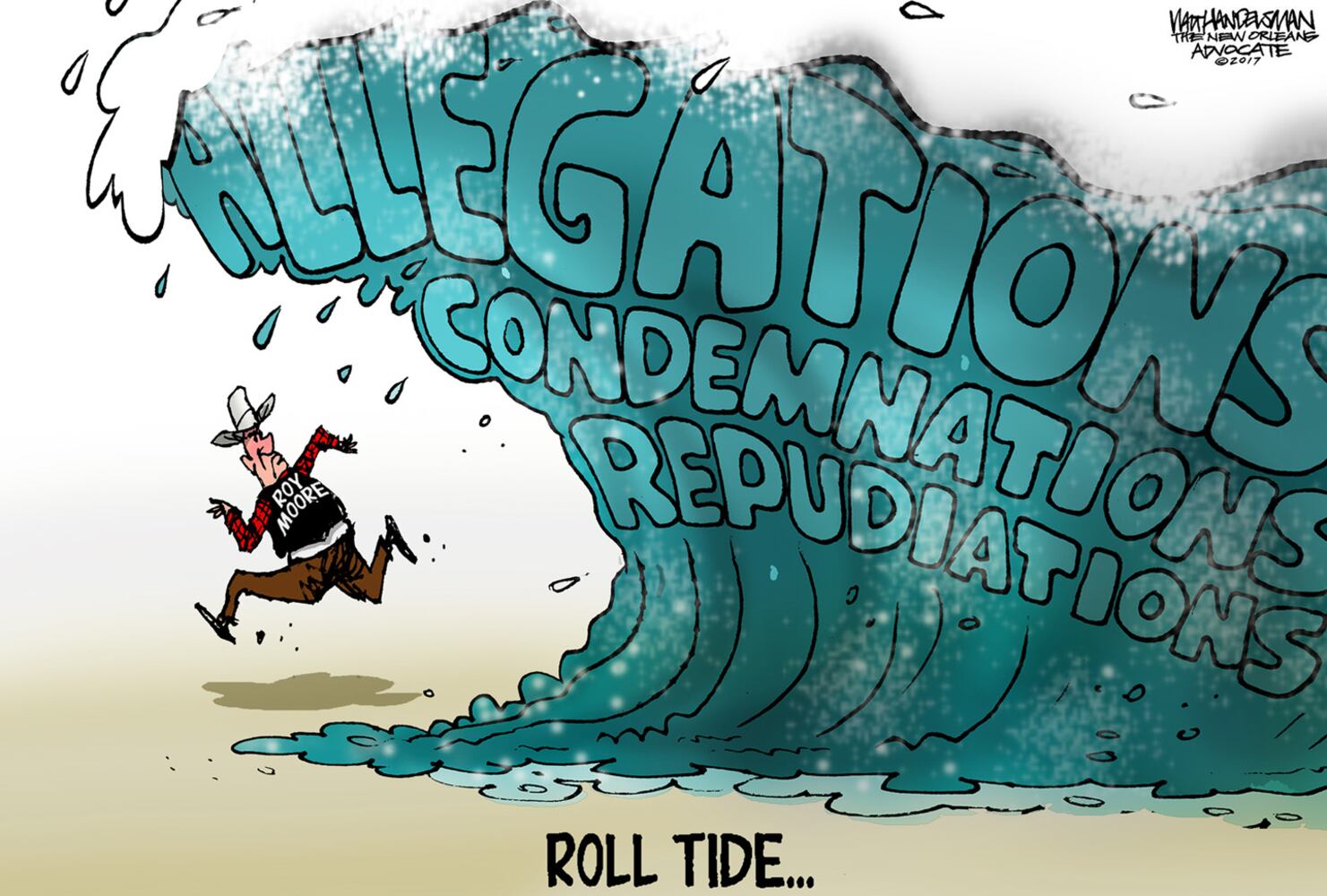 Week in cartoons: Roy Moore, Jeff Sessions and more