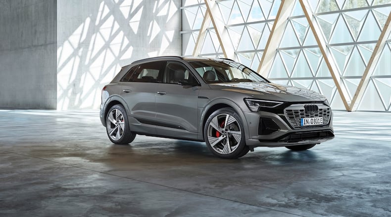With noticeable looks and attention to detail inside, the 2024 Audi Q8 e-tron lives up to its reputation. CONTRIBUTED/AUDI