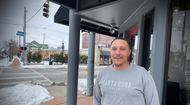 Chef Phillip Morgan, the owner of Morgan’s Catering, has opened a restaurant in the Wright-Dunbar District after operating in a food trailer since 2021. NATALIE JONES/STAFF