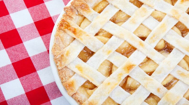 Some Midwesterners enjoy a slice of cheese with their apple pie. Others think the food pairing sounds gross. (Brenda Carson/Dreamstime/TNS)