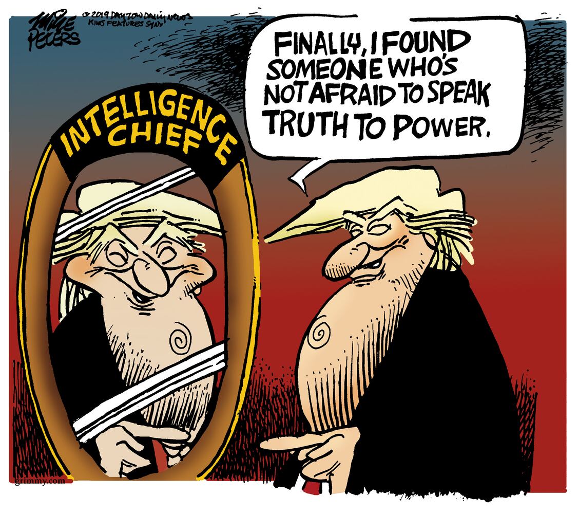 2019: The best of Pulitzer Prize winner Mike Peters political cartoons