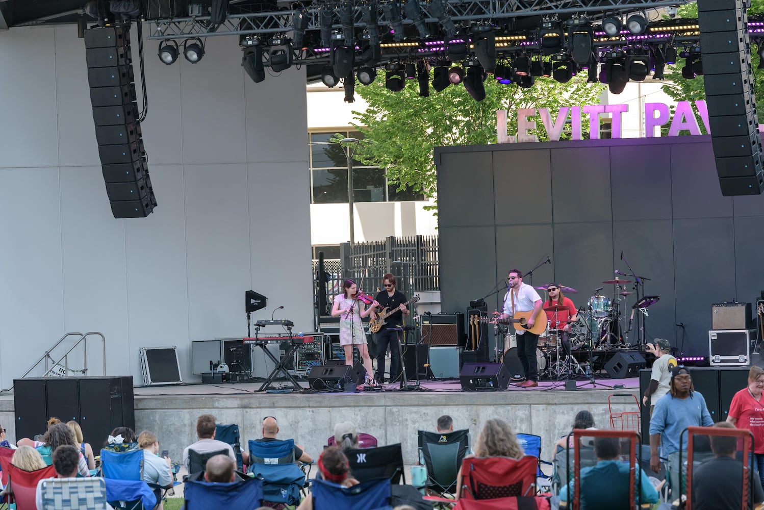 PHOTOS: Motherfolk with Matt Rouch & The Noise Upstairs live at Levitt Pavilion