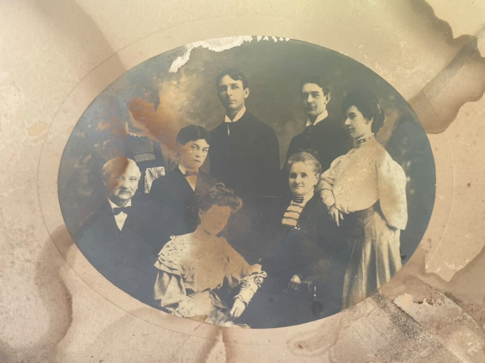 The family photo Brittany Hurst found in her Rubicon Road home. CONTRIBUTED