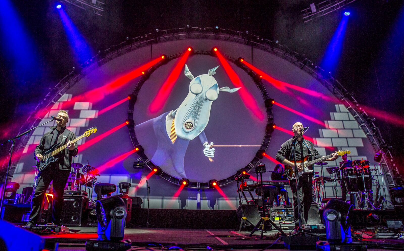 Brit Floyd, the popular tribute act from the United Kingdom, presents 50 Years of “Dark Side of the Moon” and other songs at Rose Music Center in Huber Heights on Saturday, May 13.
