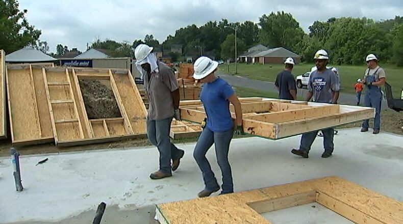 Erica Bohannon, Trotwood resident and tornado survivor, got a new home with the help of Habitat for Humanity of Greater Dayton.