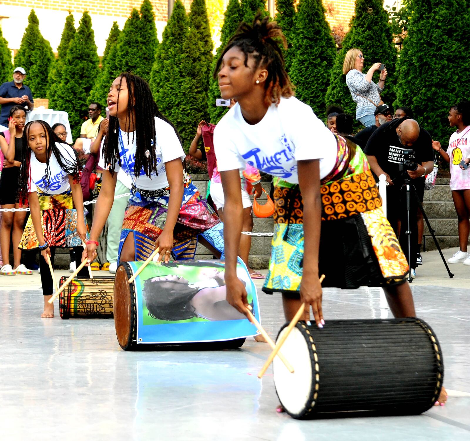 Levitt Pavilion Dayton's Juneteenth celebration, featuring African drumming, will take place June 19. DAVID A. MOODIE/CONTRIBUTING PHOTOGRAPHER