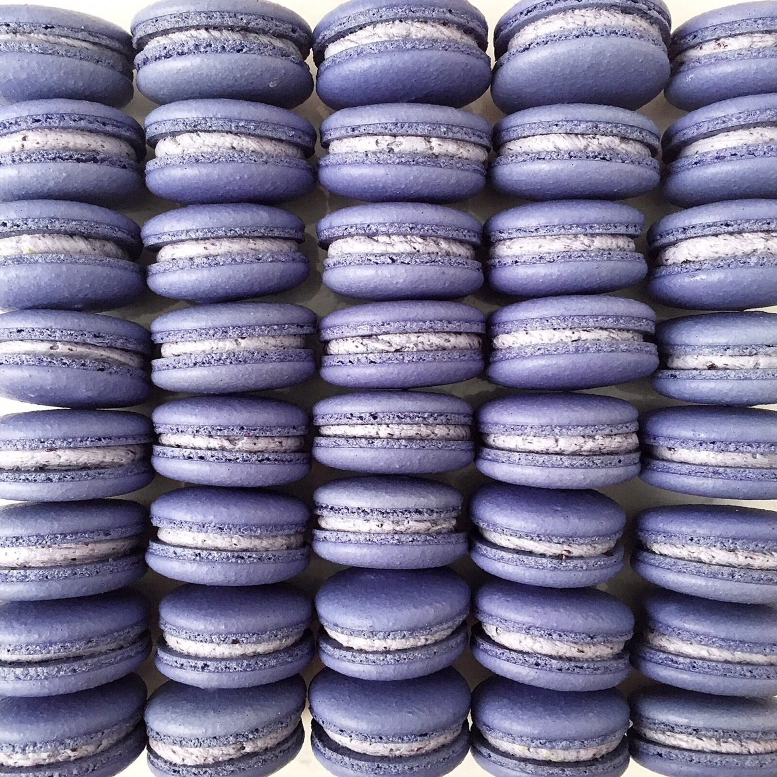 Blueberry Lemon Macarons from Michelle’s Macarons. CONTRIBUTED