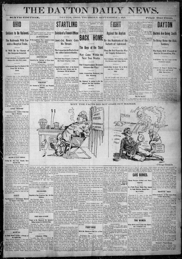 Dayton history pages