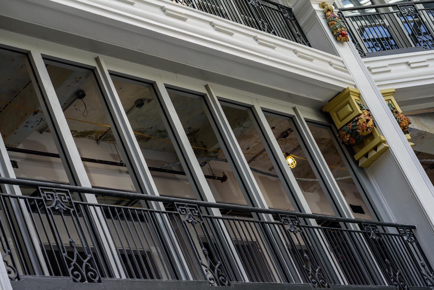 Dayton Arcade construction October 2020
