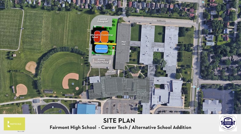 Kettering schools plan to expand career tech programs at Fairmont High School in fall 2020. The district plans to break ground on a new 25,000 square-foot building sometime in the spring that will house three programs.