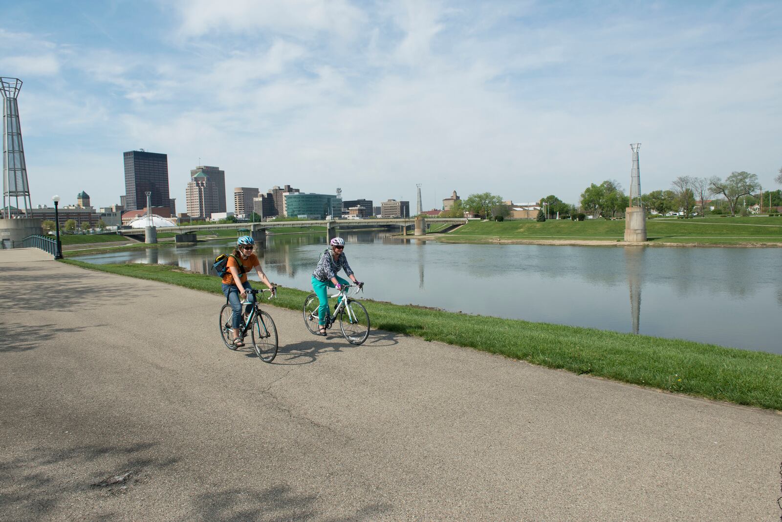 The Bike for Health Challenge is designed to encourage bike riders to explore the Nation s Largest Paved Trail Network, located in the Miami Valley. Approximately 800 to 1,500 riders have participated in the event annually, but that number might increase this year as a majority of the rides will now be self-guided. CONTRIBUTED