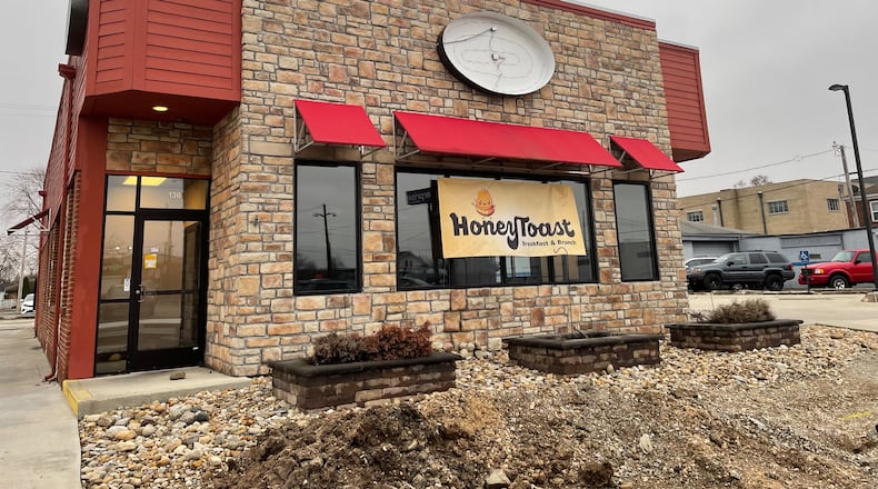 Honey Toast, a new breakfast and brunch spot, is coming soon to 130 N. Broad St. in Fairborn. NATALIE JONES/STAFF