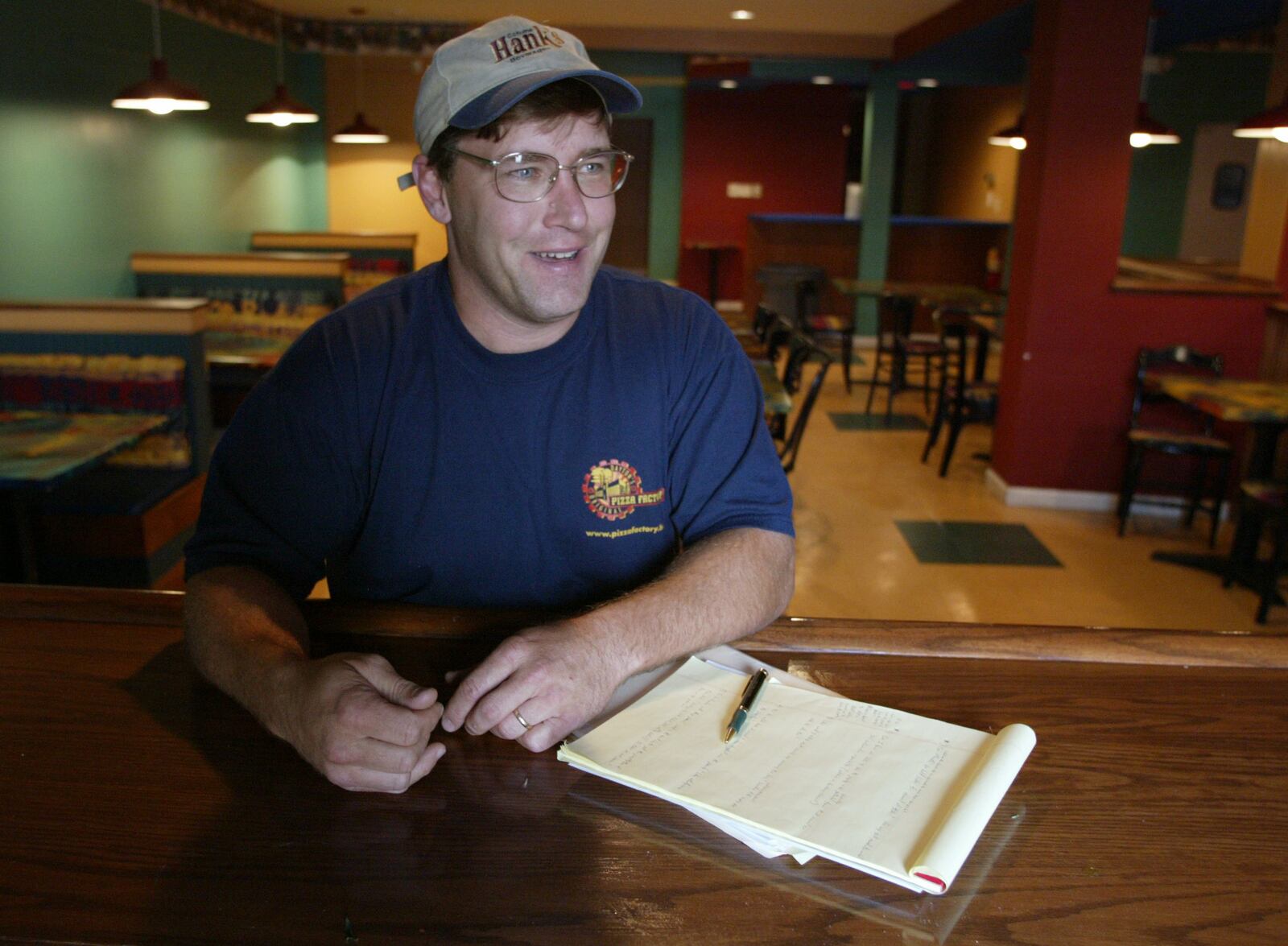 Bill Daniels, owner and president of the Pizza Factory on Wayne Avenue.