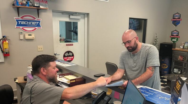 Auto shop Pitt Stop Xenia celebrates its reopening Saturday, June 1. CONTRIBUTED