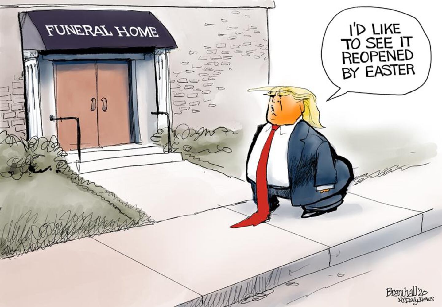 Week in cartoons: Stimulus checks, staying home and more