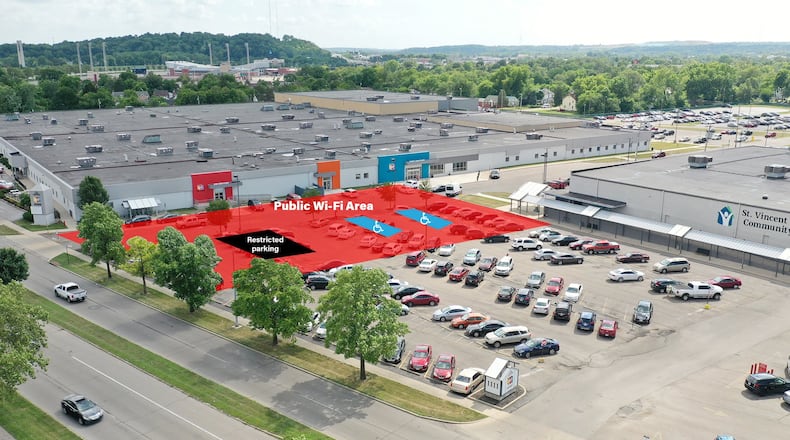 Citizens can now access public, secure Wi-Fi while parked in the Montgomery County Job Center parking lot, allowing them to apply for unemployment benefits and other public assistance programs. SUBMITTED