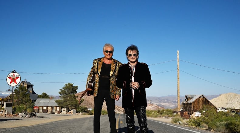 Graham Russell and Russell Hitchcock, of soft rock duo Air Supply, are celebrating 50 years of touring. The performance at the Rose Music Center is Aug. 3. DENISE TRUSCELLO/CONTRIBUTED
