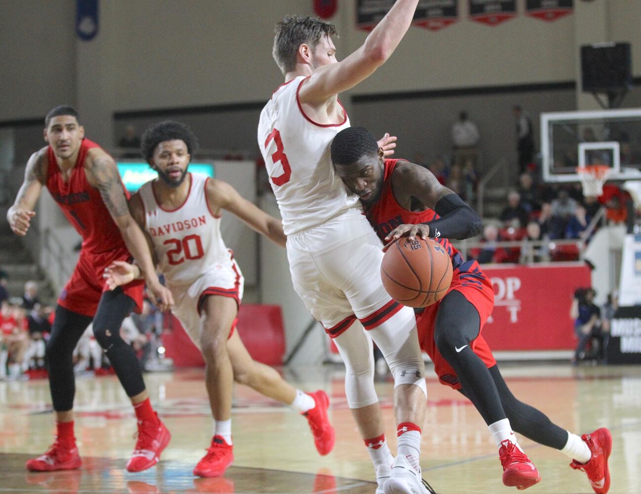 Twenty photos: Dayton Flyers vs. Davidson Wildcats