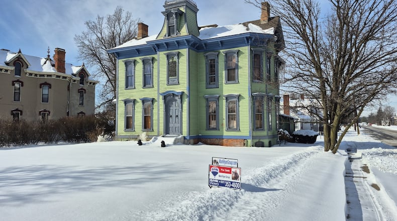 This house on Oxford Road in Franklin has received a lot of interest and multiple offers since it was featured on the Facebook page For the Love of Old Houses. MICHAEL KURTZ / STAFF