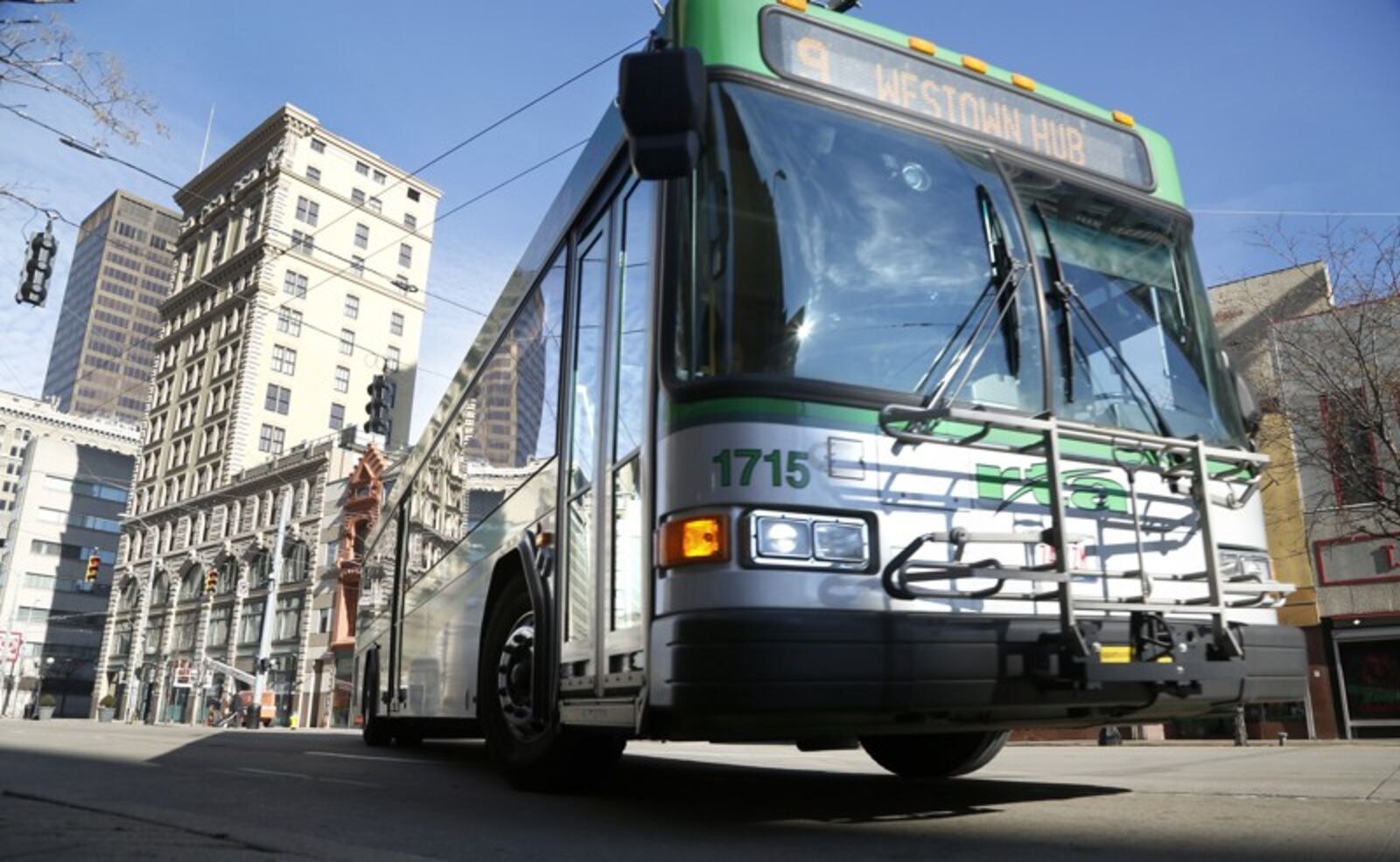 Greater Dayton RTA bus. STAFF