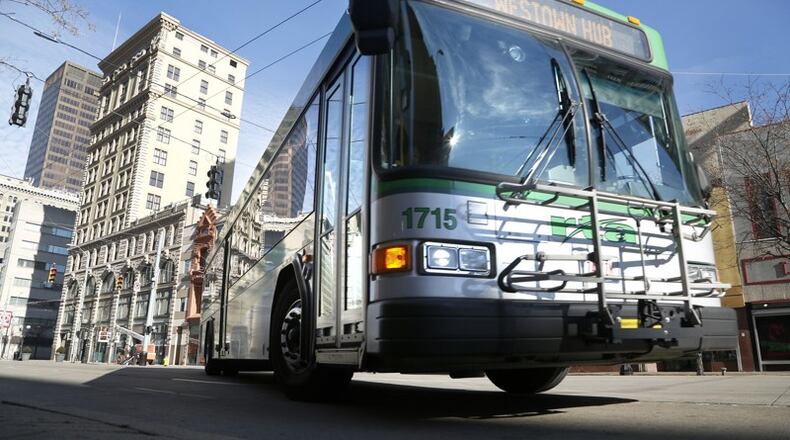 Greater Dayton RTA bus. STAFF