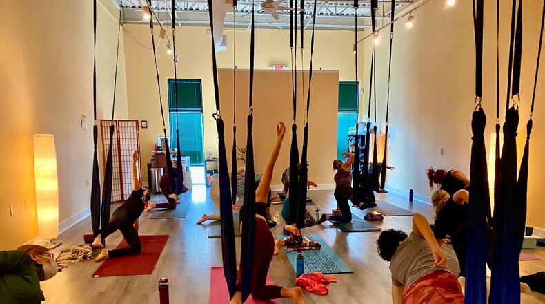 Day Yoga Studio in Beavercreek offers aerial yoga - CONTRIBUTED