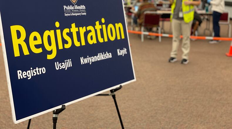 Public Health - Dayton & Montgomery County began administering vaccine boosters earlier this year at the Dayton Convention Center, less than a week after the Centers for Disease Control and Prevention authorized such third shots.