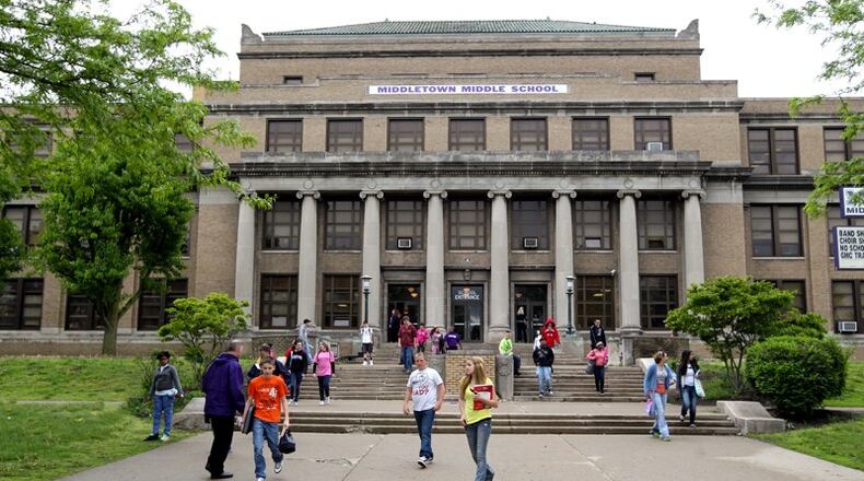 The oldest school in Butler County is in its last year of existence. The 94-year-old Middletown Middle School the former Middletown High School will close forever at the end of the current school year. Students will begin attending classes in the county s newest Middle School starting in August. STAFF FILE PHOTO