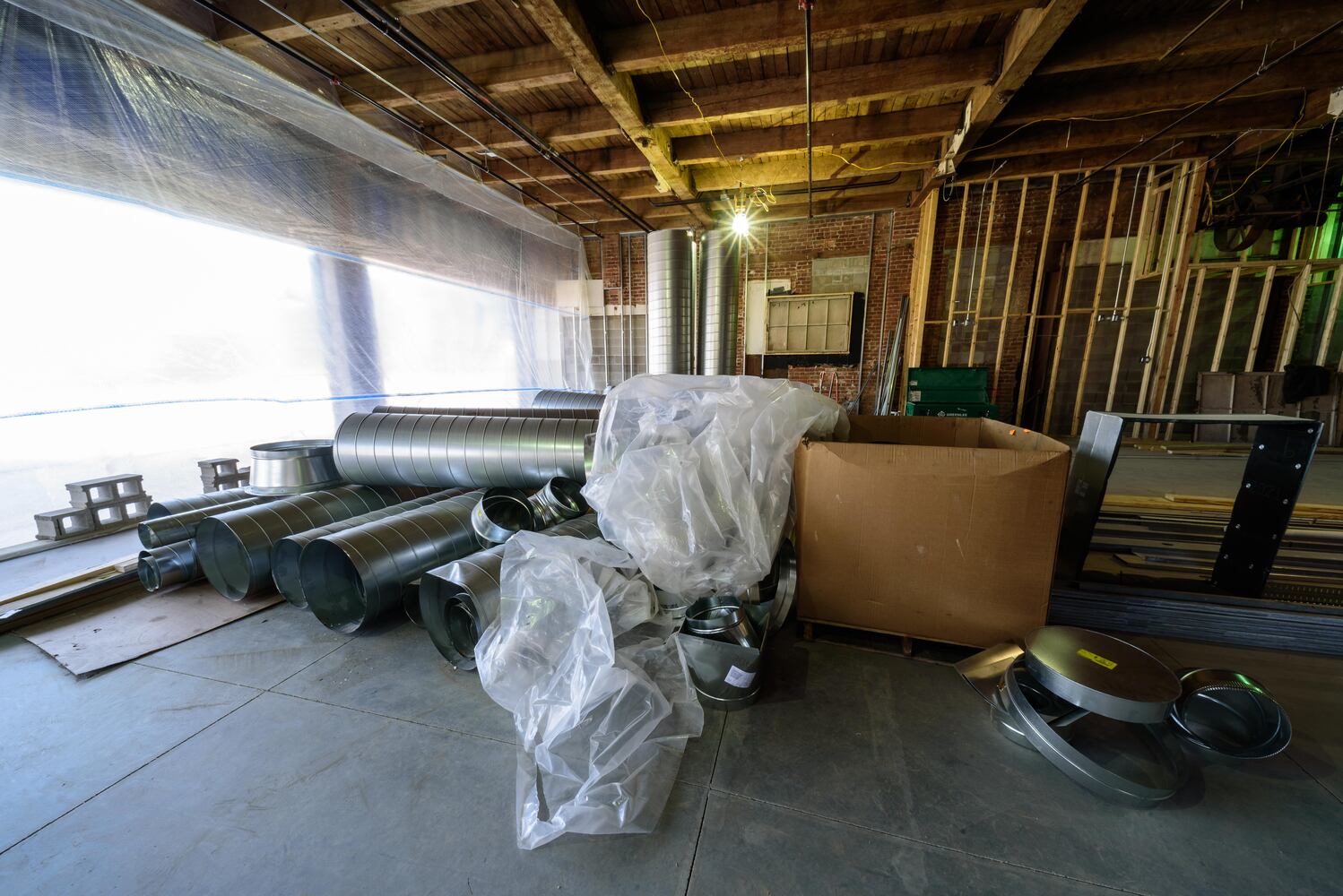 PHOTOS: A look at construction progress at Moeller Brew Barn in downtown Dayton
